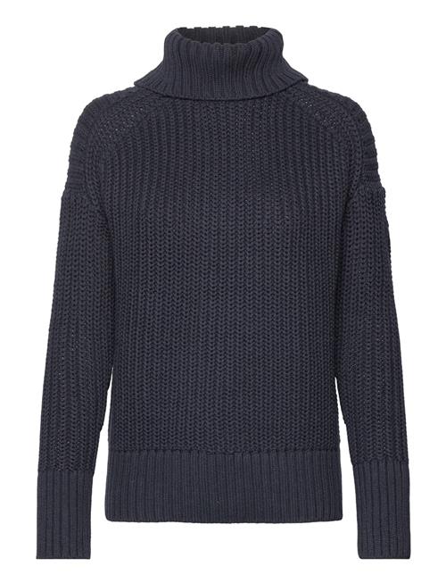 Se Musto W Marina Roll Neck Knit Musto Navy ved Booztlet