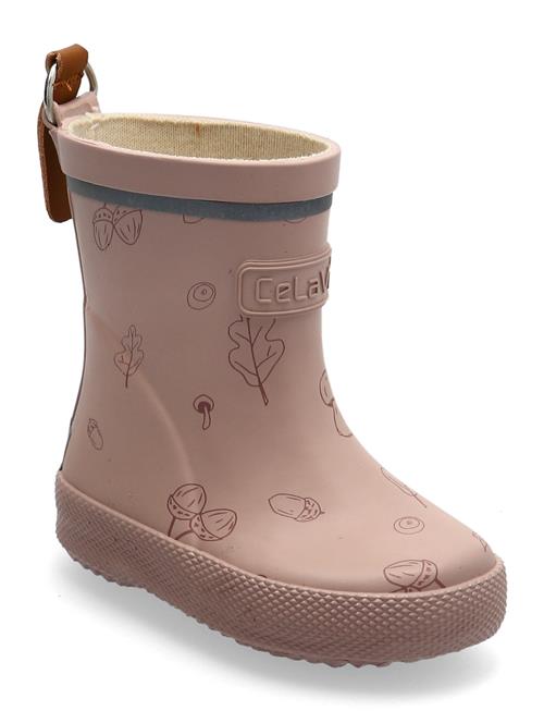 Se CeLaVi Basic Wellies W. Aop CeLaVi Pink ved Booztlet