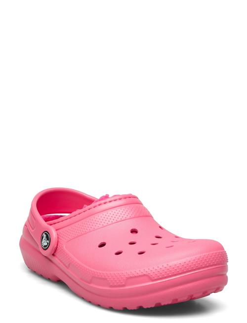 Se Crocs Classic Lined Clog K Crocs Pink ved Booztlet