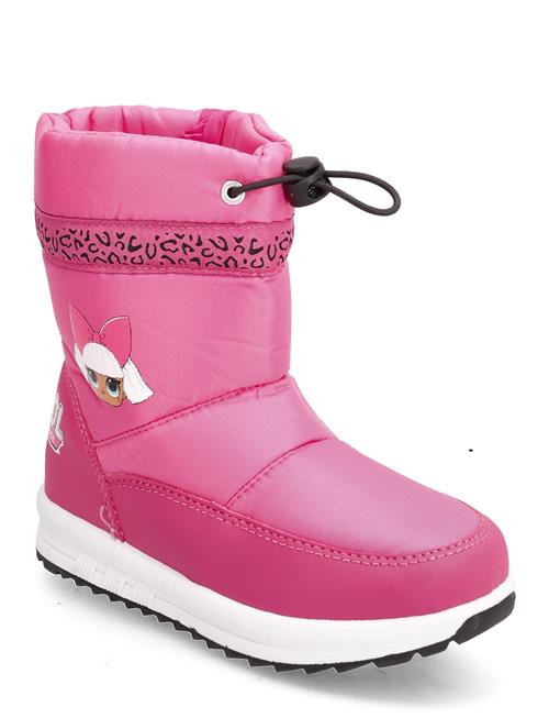 Se Leomil Girls Snowboot Leomil Pink ved Booztlet