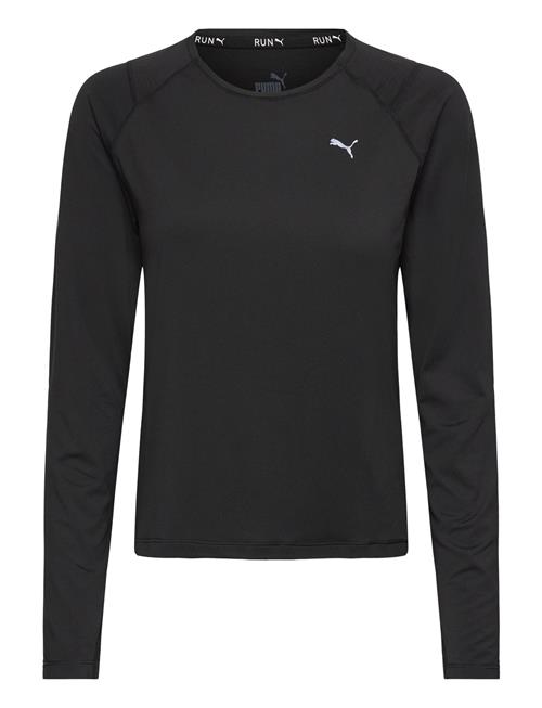 PUMA Run Cloudspun Ls Tee W PUMA Black