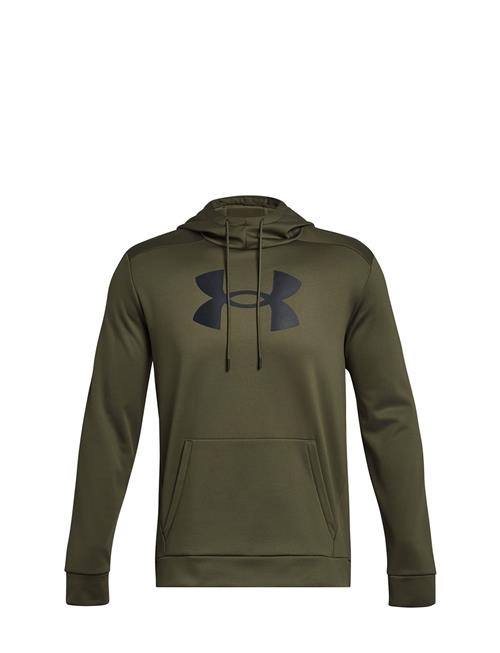 Se Under Armour Ua Armour Fleece Big Logo Hd Under Armour Khaki ved Booztlet