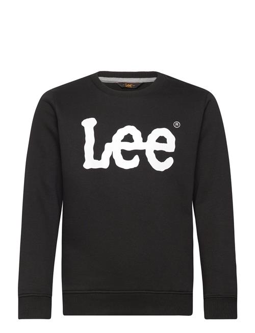 Se Lee Jeans Wobbly Graphic Bb Crew Lee Jeans Black ved Booztlet