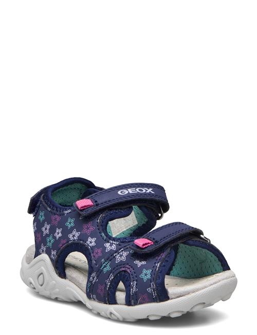 Se GEOX J Sandal Whinberry G GEOX Blue ved Booztlet