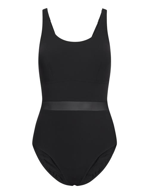 Speedo Womens Shaping Luniaglow 1 Piece Speedo Black