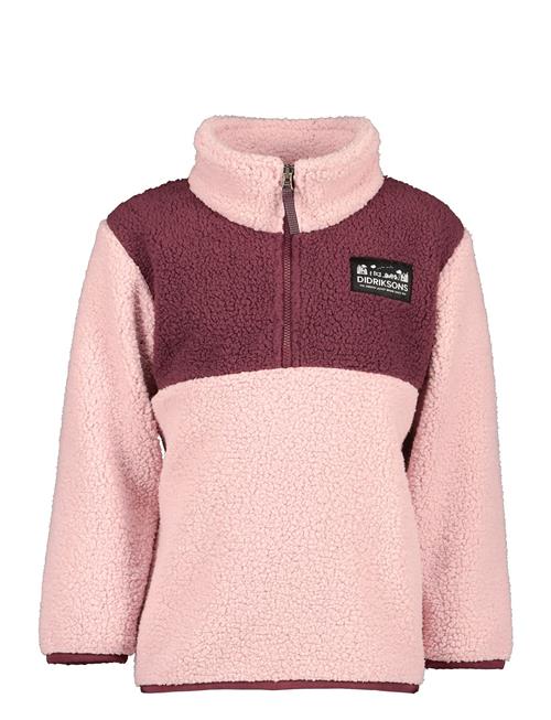 Se Didriksons Gosig Kids Halfzip Didriksons Pink ved Booztlet