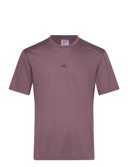 Adidas Yoga Tee Adidas Performance Burgundy