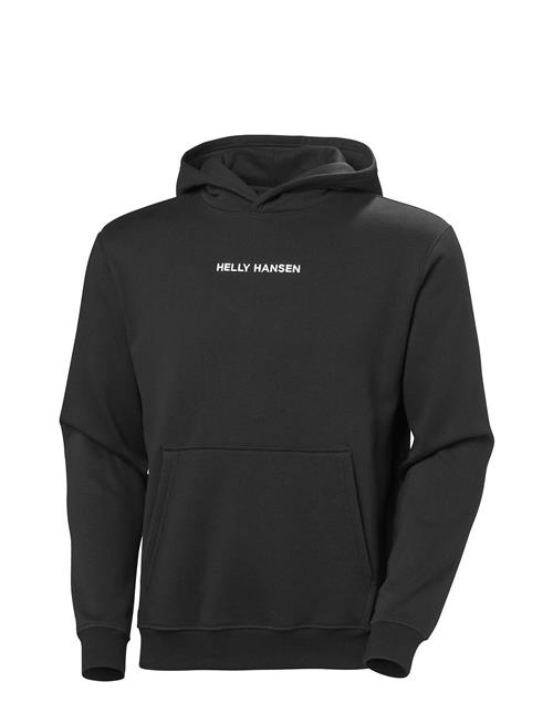 Cotton Fleece Hoodie Helly Hansen Black