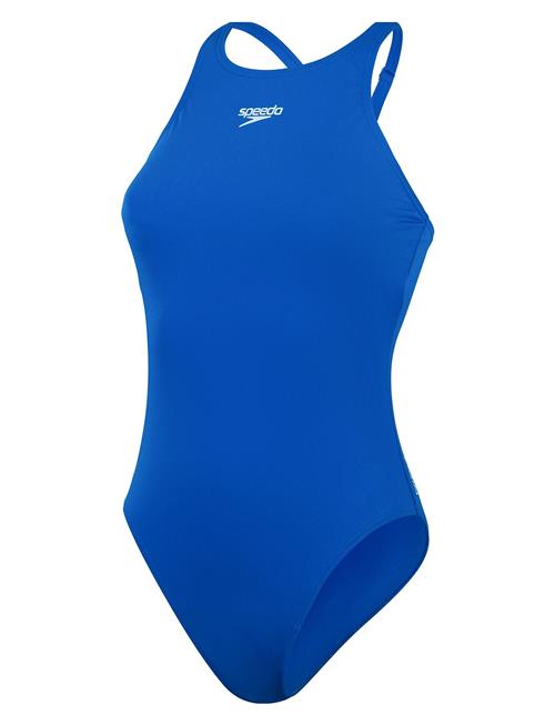 Speedo Womens End+ V Back Speedo Blue