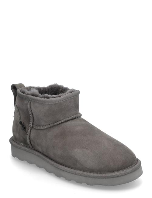 Se Rhbrisbane Shearling Short Boots Rosemunde Grey ved Booztlet