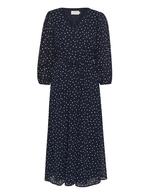 Kaffe Kasally Dress Kaffe Navy