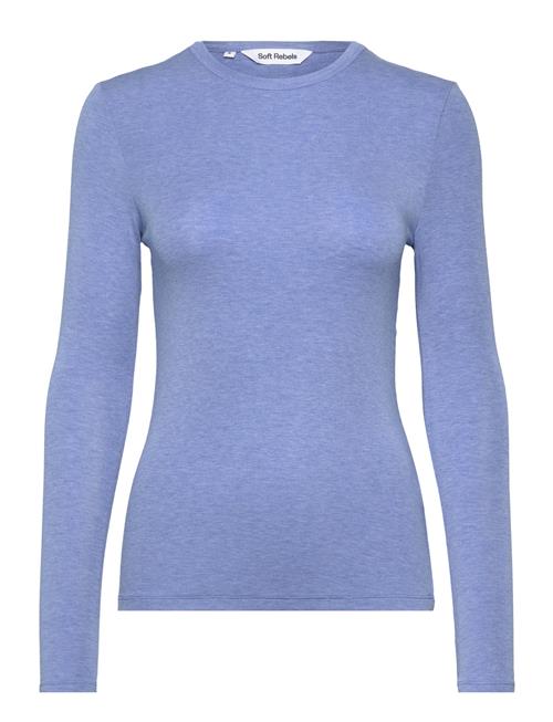 Soft Rebels Srroman O-Neck Soft Rebels Blue