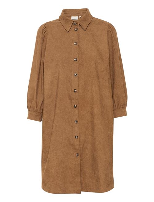 Kaeve Corduroy Dress Kaffe Brown