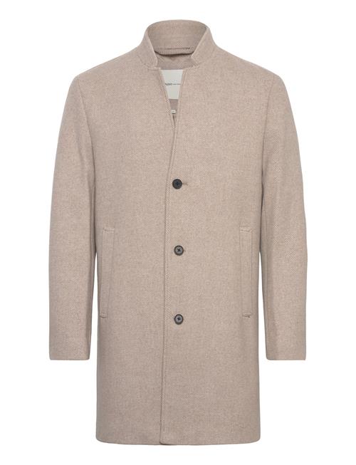 Tom Tailor Wool Coat Tom Tailor Beige