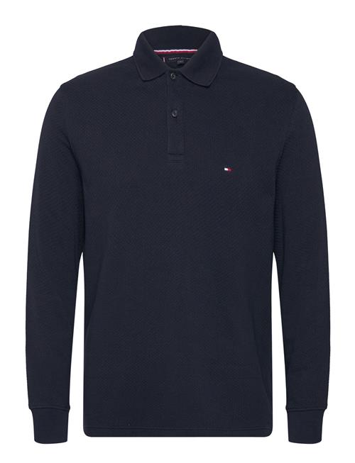 L/S Waffle Reg Polo Tommy Hilfiger Navy