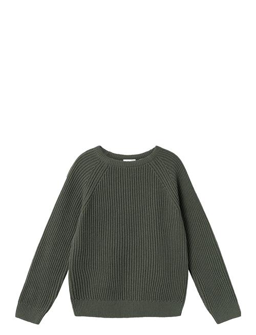 Nkmvolly Ls Knit Name It Khaki