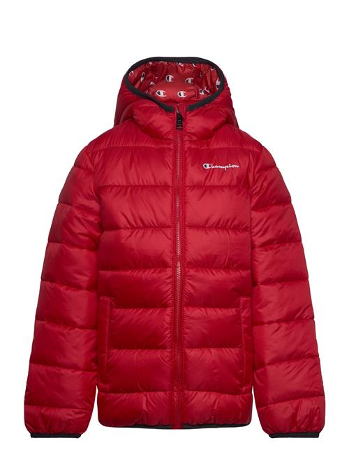 Champion Hooded Jacket Champion Red