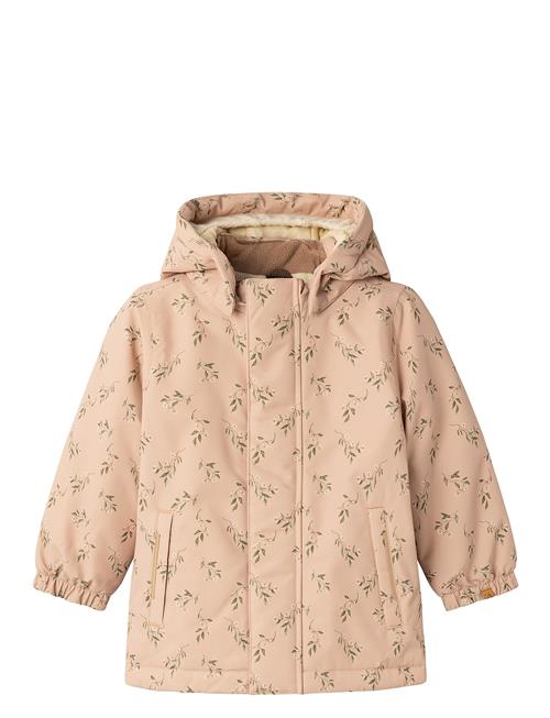 Lil'Atelier Nmflasnow10 Jacket Aop 1Fo Lil Lil'Atelier Beige