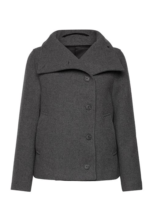 Selected Femme Slfzoe Wool Jacket Selected Femme Grey