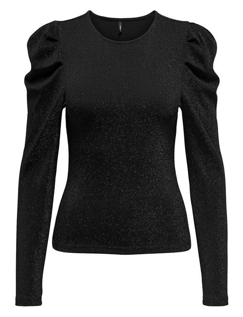 ONLY Onlrich L/S Glitter Puff Top Jrs ONLY Black