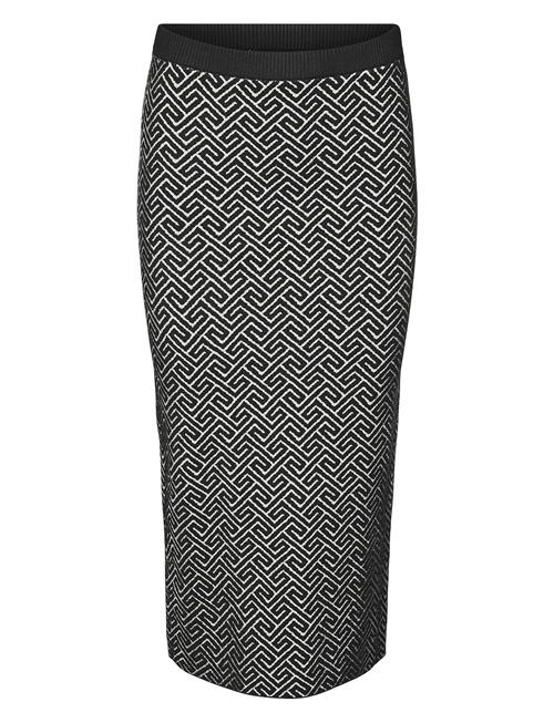 Vero Moda Vmaria Art Nw Pencil Skirt Ga Vero Moda Black