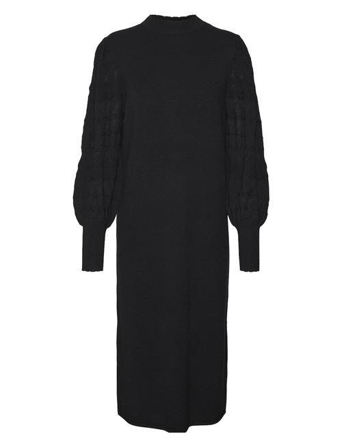 Vmlim Ls Highneck Calf Dress Ga Boo Vero Moda Black