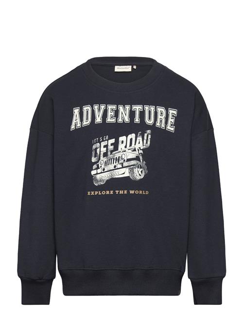 Se Minymo Sweatshirt Ls Minymo Navy ved Booztlet