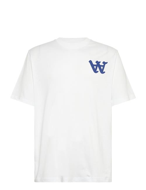 Double A by Wood Wood Wwasa Gothic T-Shirt Double A By Wood Wood White