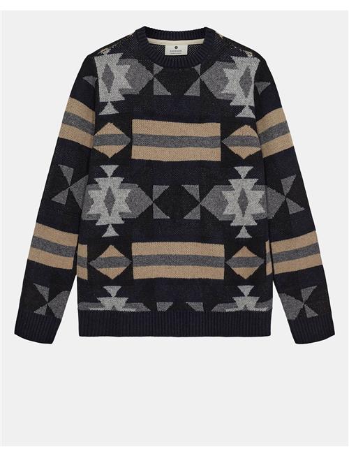 Aksune Inka Wool Knit Anerkjendt Navy