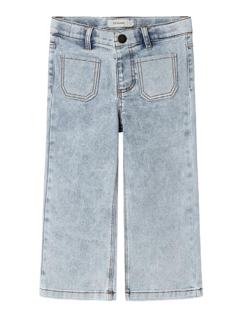 Se Lil'Atelier Nmfrose Wide Jeans 5540-Lo Lil Lil'Atelier Blue ved Booztlet