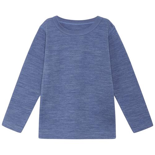 Se Hust&Claire Awo Langærmet T-shirt China Blue | Blå | 110 cm ved Babyshop