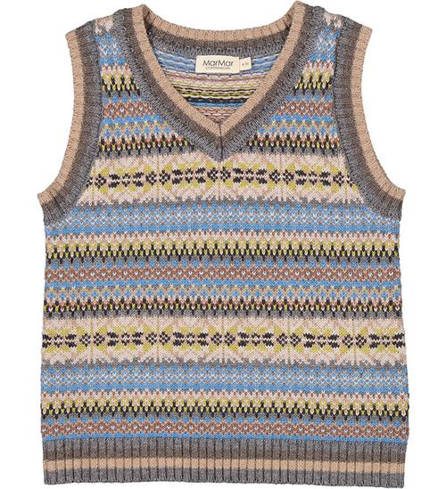 Se MarMar MarMar Vest - Strik - Uld - Taj - Fair Isle ved KidsWorld