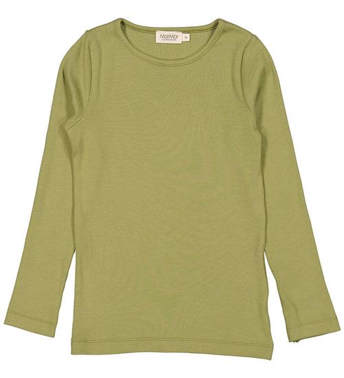 Se MarMar Bluse - Rib - Modal - Tani - Cedar Green ved KidsWorld