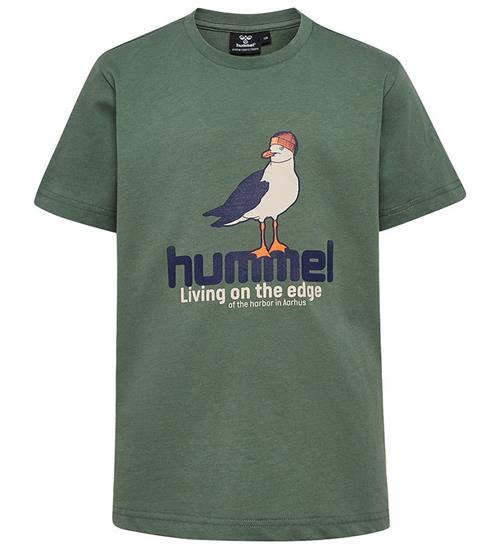 Hummel Hummel T-shirt - HmlPrint - Laurel Wreath/Black Iris