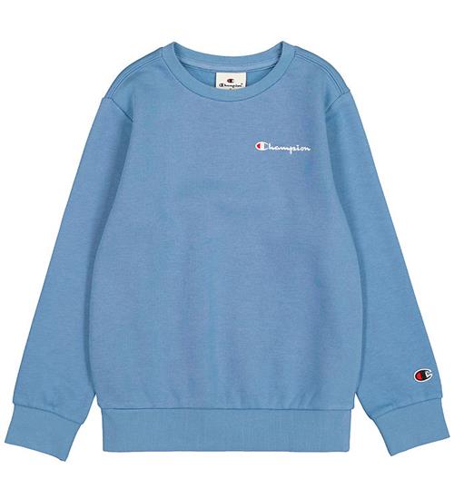 Se Champion Champion Sweatshirt - Crewneck - Coronet Blue ved KidsWorld