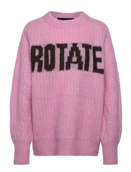 ROTATE Birger Christensen Firm Knit Jumper ROTATE Birger Christensen Pink