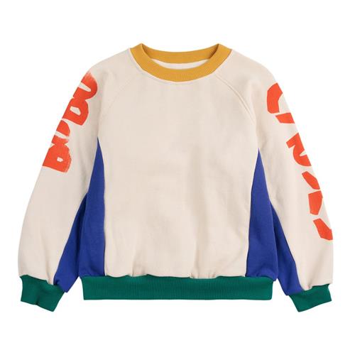 Bobo Choses Color Block Sweatshirt Multicolor | Hvid | 6-7 years