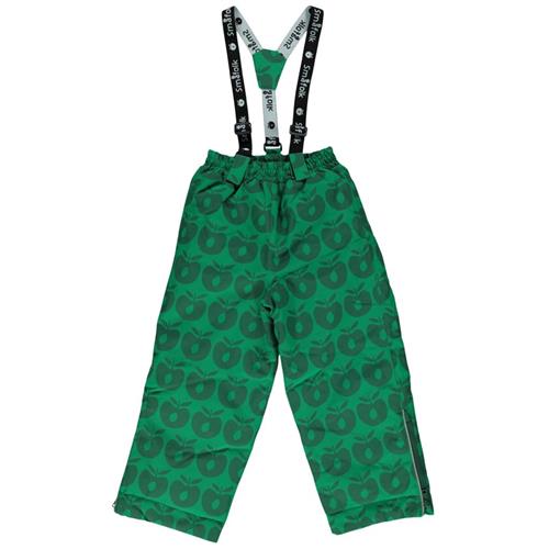 Se Småfolk Skibukser Apples Green | Grønn | 1-2 years ved Babyshop