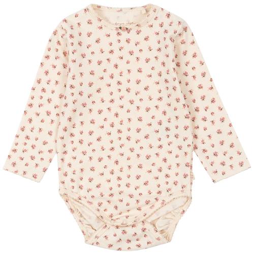 Se Konges Sløjd Basislangærmet Body Bloomie |  | 9 months ved Babyshop