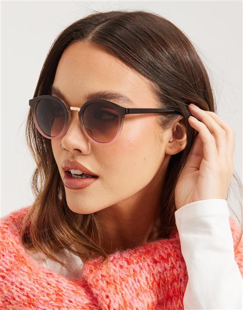 Nelly - Brun - Round Shade Sunnies