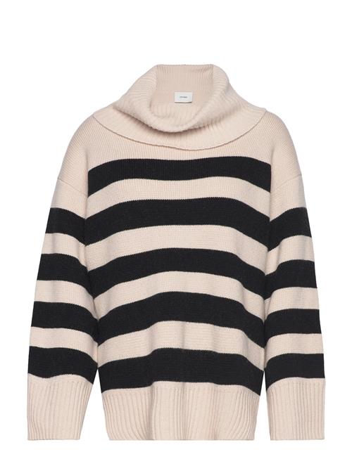 Se IVY OAK Kasia Stripe Jumper IVY OAK Cream ved Booztlet