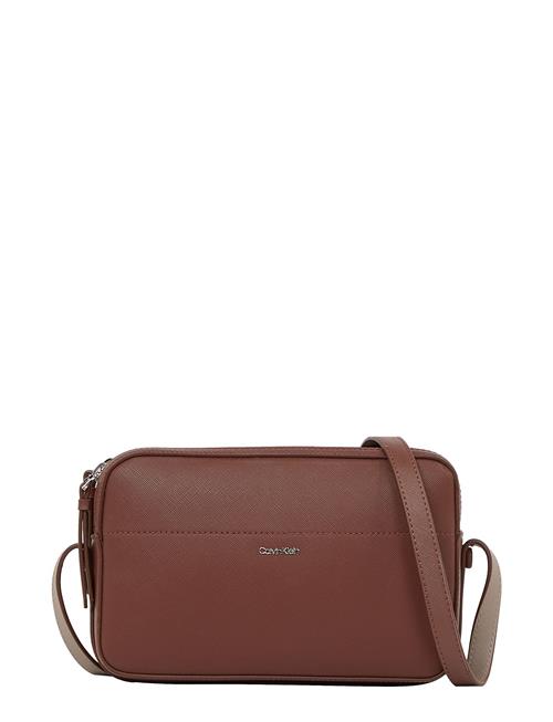 Calvin Klein Ck Business Camera Bag_Saffiano Calvin Klein Brown