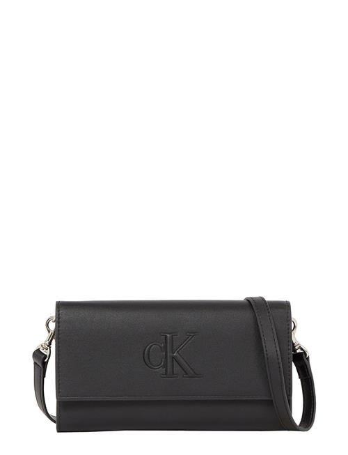 Calvin Klein Sculpted Long Fold Strap Deboss Calvin Klein Black