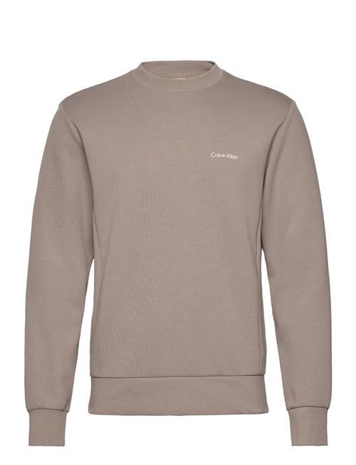 Calvin Klein Micro Logo Repreve Sweatshirt Calvin Klein Beige