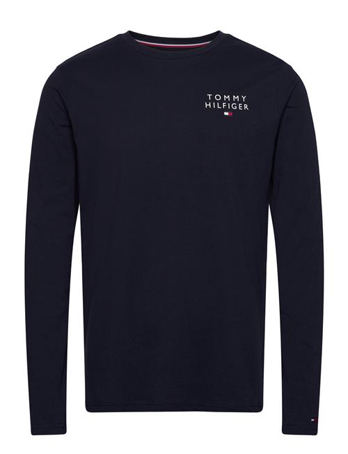 Ls Tee Logo Tommy Hilfiger Navy