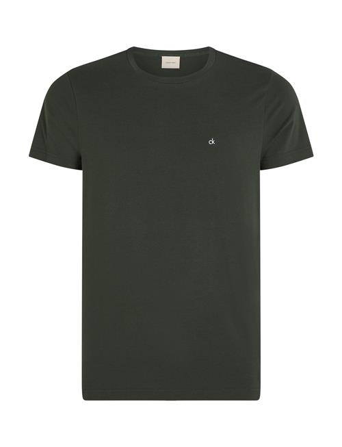 Calvin Klein Stretch Slim Fit T-Shirt Calvin Klein Khaki