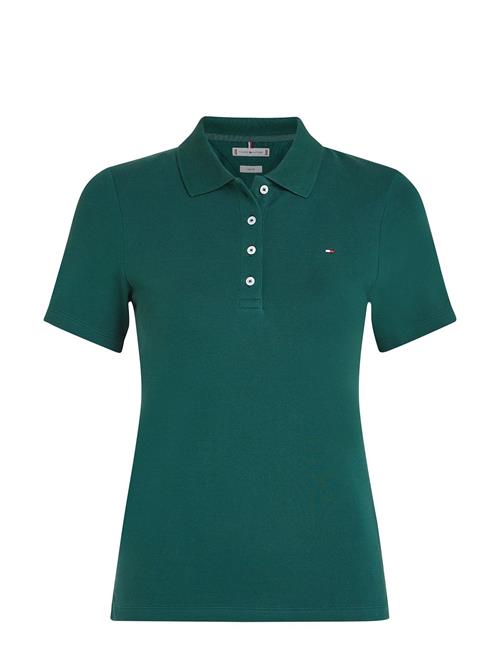 1985 Slim Pique Polo Ss Tommy Hilfiger Green