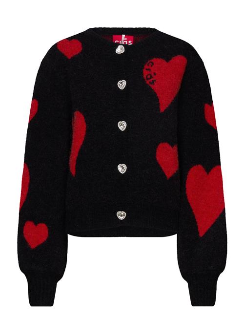 Cras Heartscras Cardigan Cras Black