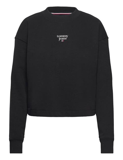 Se Tommy Jeans Tjw Essential Logo 1 Crew Ext Tommy Jeans Black ved Booztlet