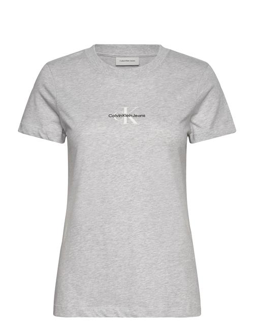 Calvin Klein Jeans Monologo Slim Tee Calvin Klein Jeans Grey